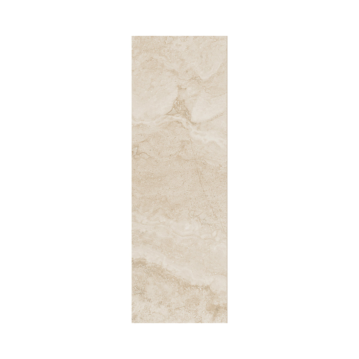 24" x 48" American Roma Matte Cross-cut Travertine Look Porcelain Floor and Wall Tile