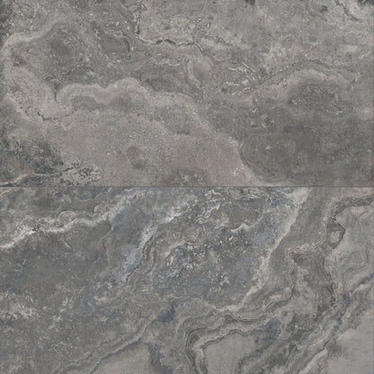 24" x 48" American Roma Matte Cross-cut Travertine Look Porcelain Floor and Wall Tile