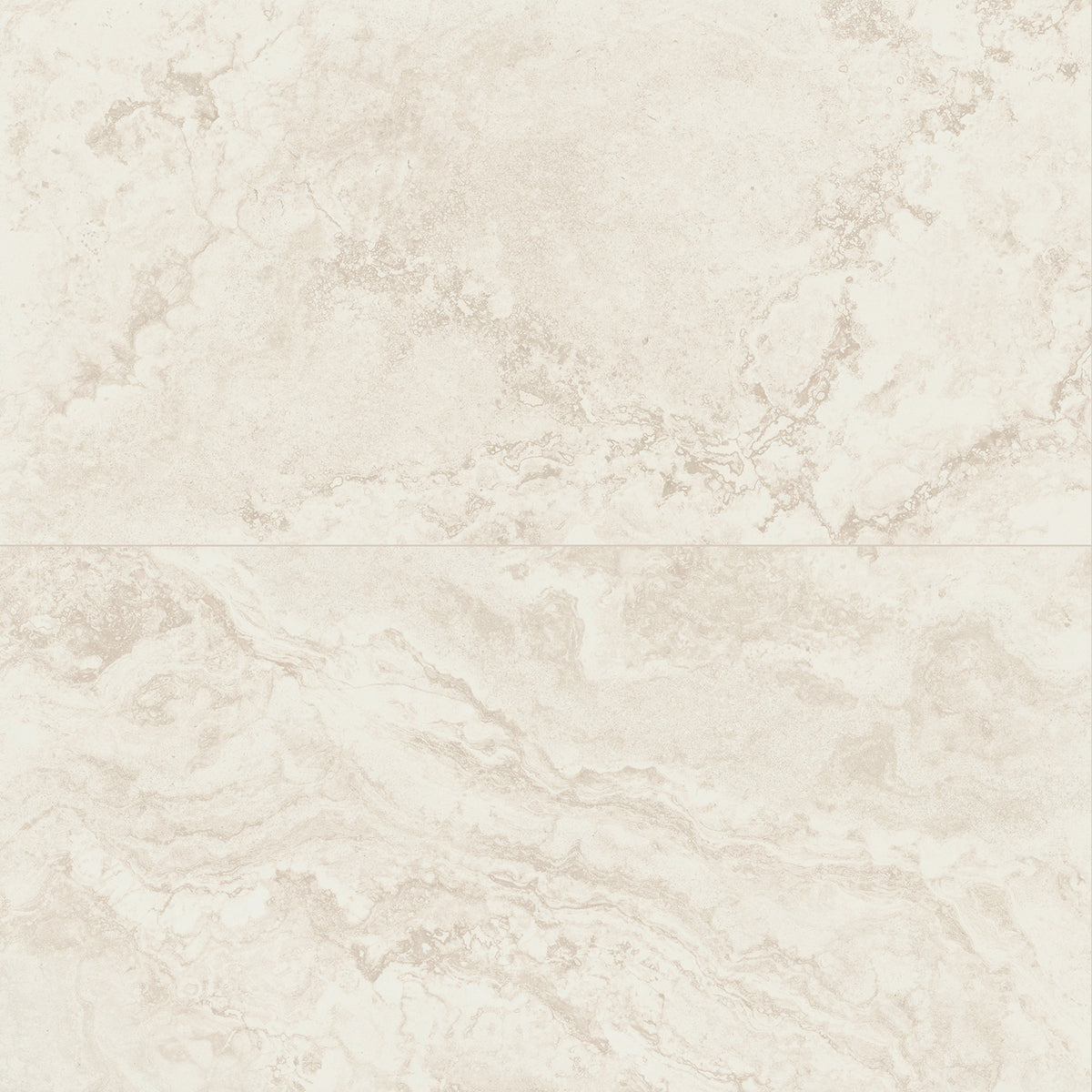 24" x 48" American Roma Matte Cross-cut Travertine Look Porcelain Floor and Wall Tile