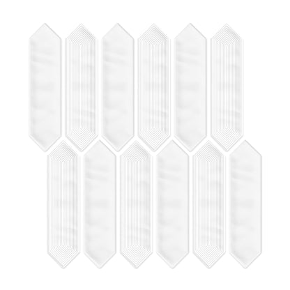 3” x 12” Ceramic Picket Hexagon Wall Tile