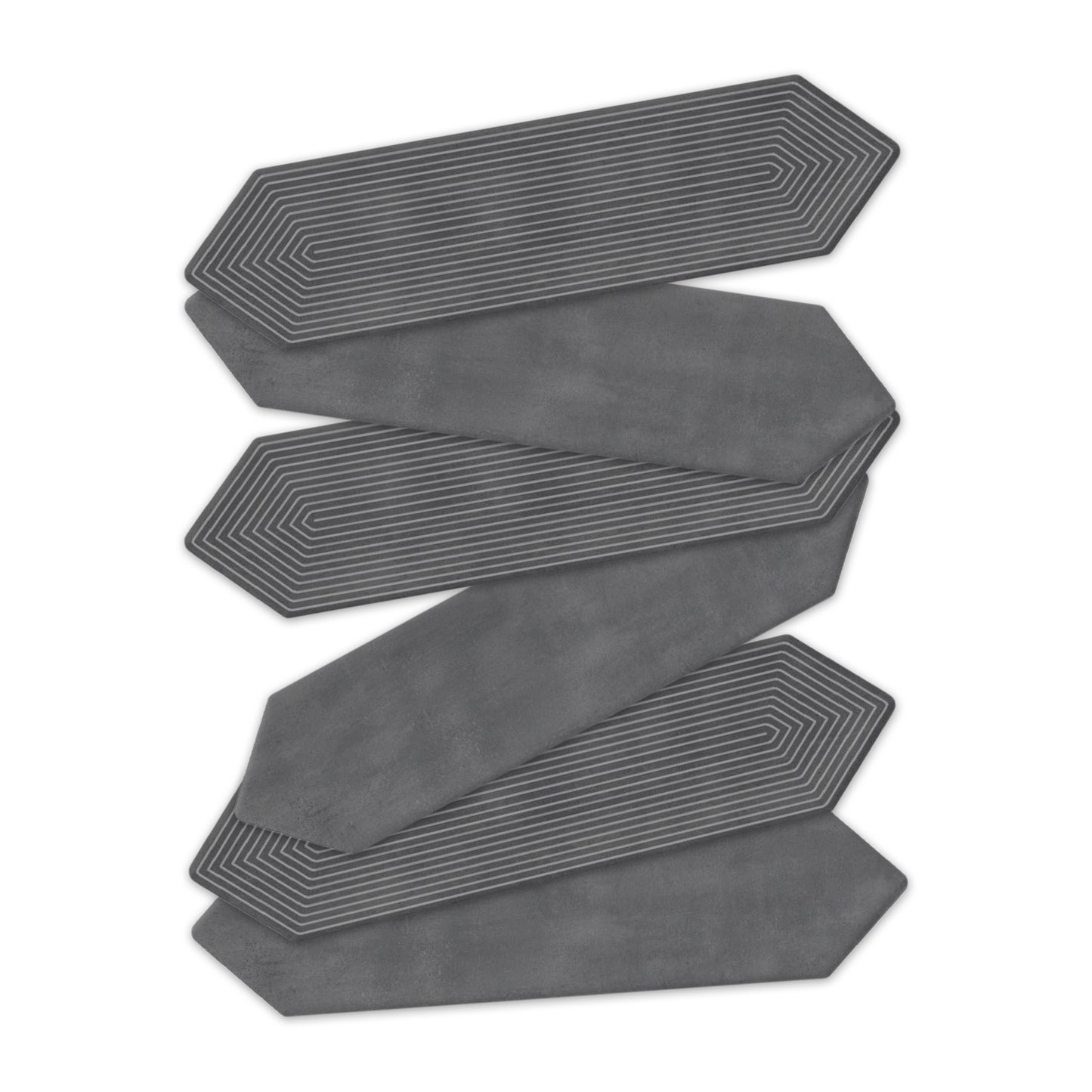 3” x 12” Ceramic Picket Hexagon Wall Tile