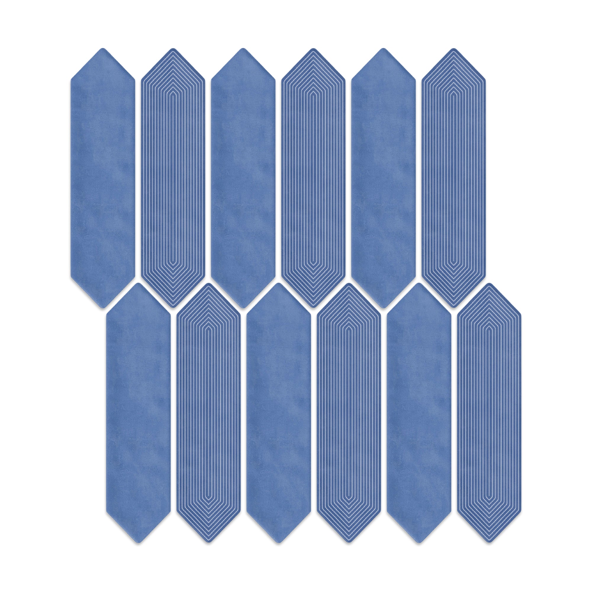 3” x 12” Ceramic Picket Hexagon Wall Tile – Giorbello