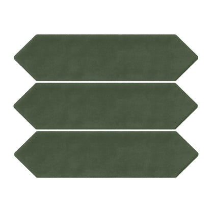 3” x 12” Ceramic Picket Hexagon Wall Tile