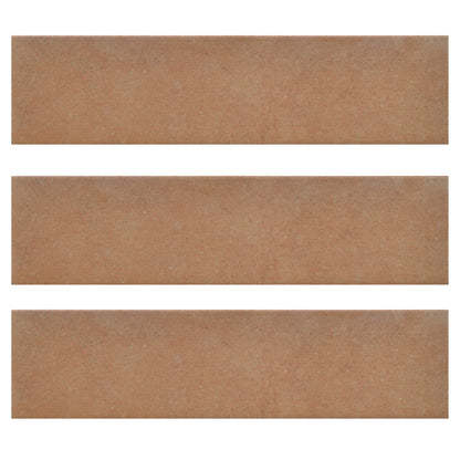 3" x 12" Spanish Nok Matte Porcelain Floor and Wall Tile