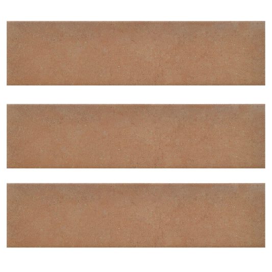 3" x 12" Spanish Nok Matte Porcelain Floor and Wall Tile