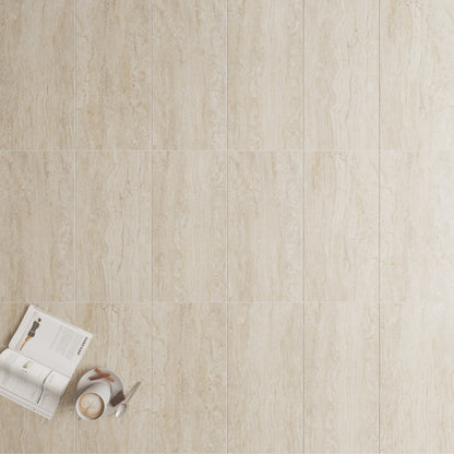 12"x 24" Spanish Marmol Travertine Porcelain Floor and Wall Tile