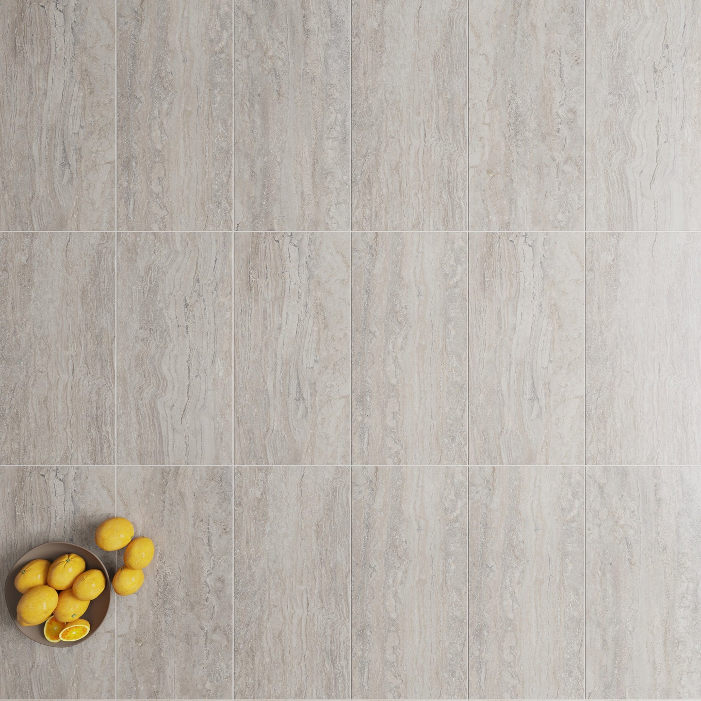 12"x 24" Spanish Marmol Travertine Porcelain Floor and Wall Tile