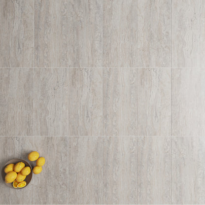 12"x 24" Spanish Marmol Travertine Porcelain Floor and Wall Tile