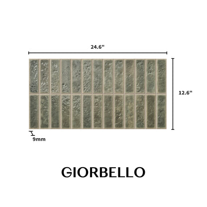 12” x 24” Spanish Villora Glazed Porcelain Wall Tile