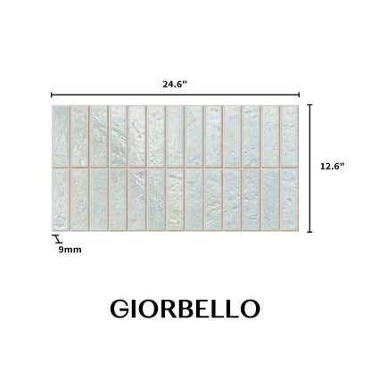 12” x 24” Spanish Villora Glazed Porcelain Wall Tile