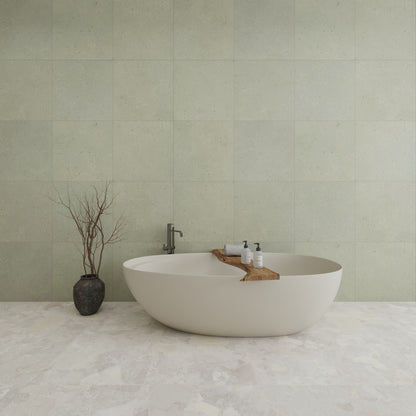24" x 24" Italian Geology Matte Stone Look Porcelain Floor and Wall Tile