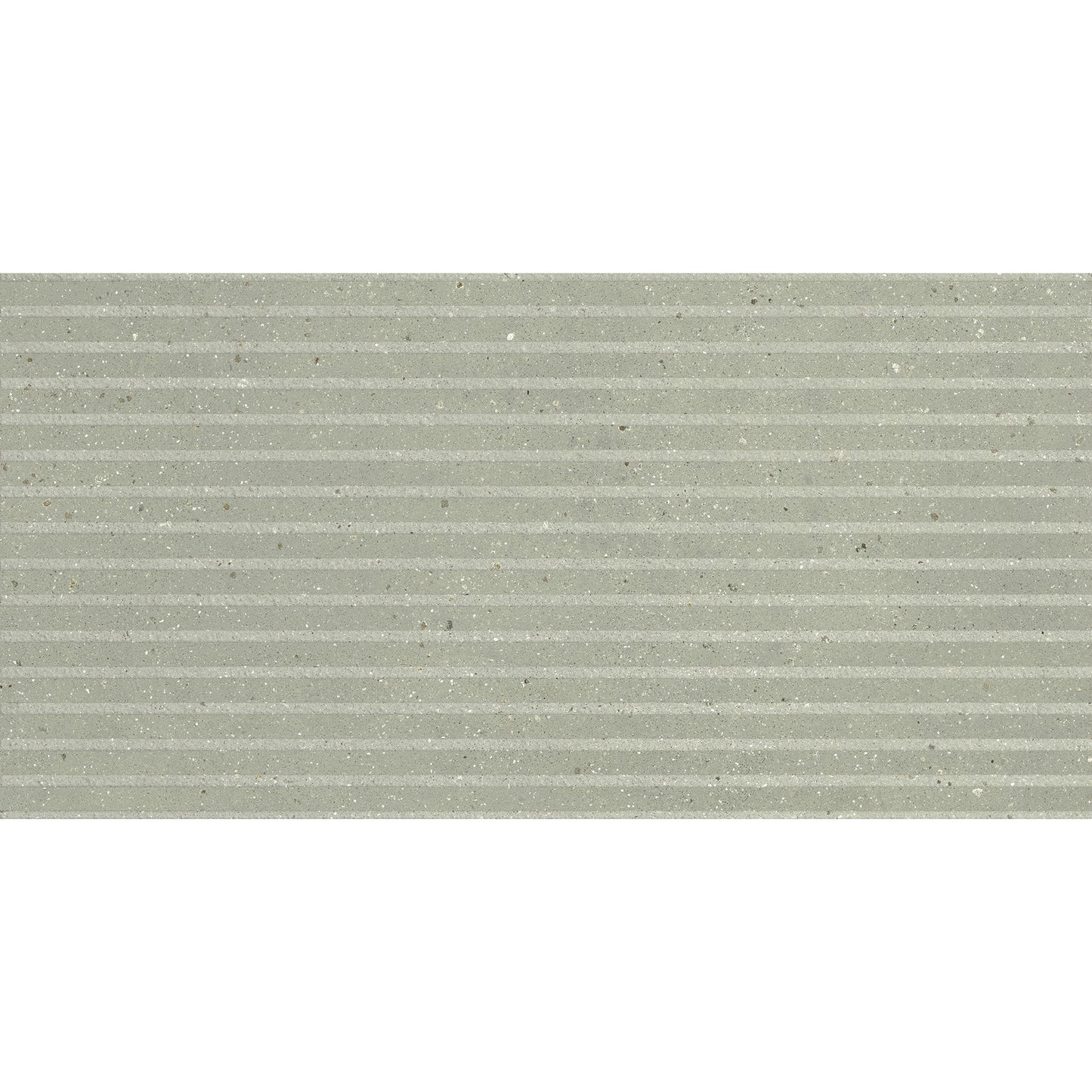 24" x 48" Italian Geology Matte Fluted 3D Ribbed Stone Look Porcelain Wall Tile