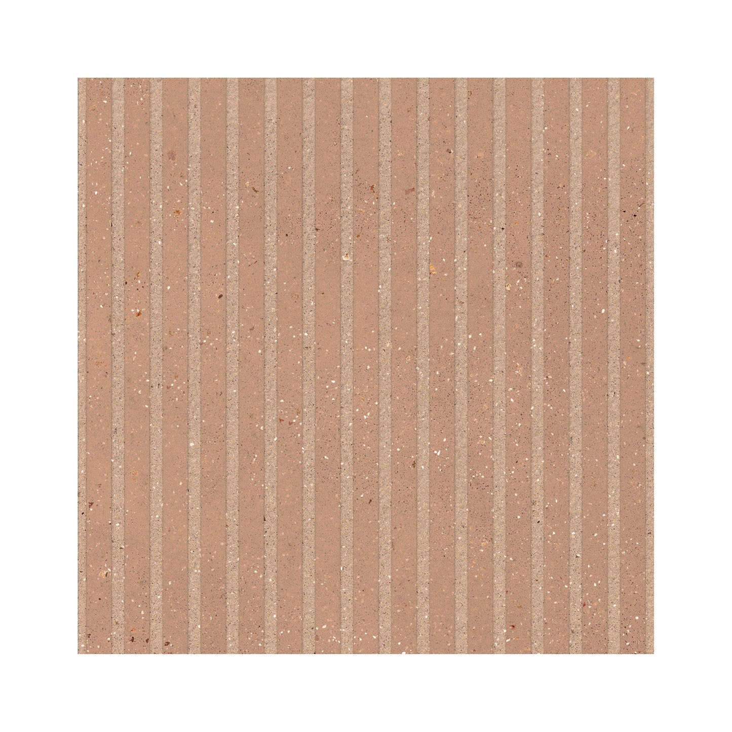 24" x 48" Italian Geology Matte Fluted 3D Ribbed Stone Look Porcelain Wall Tile