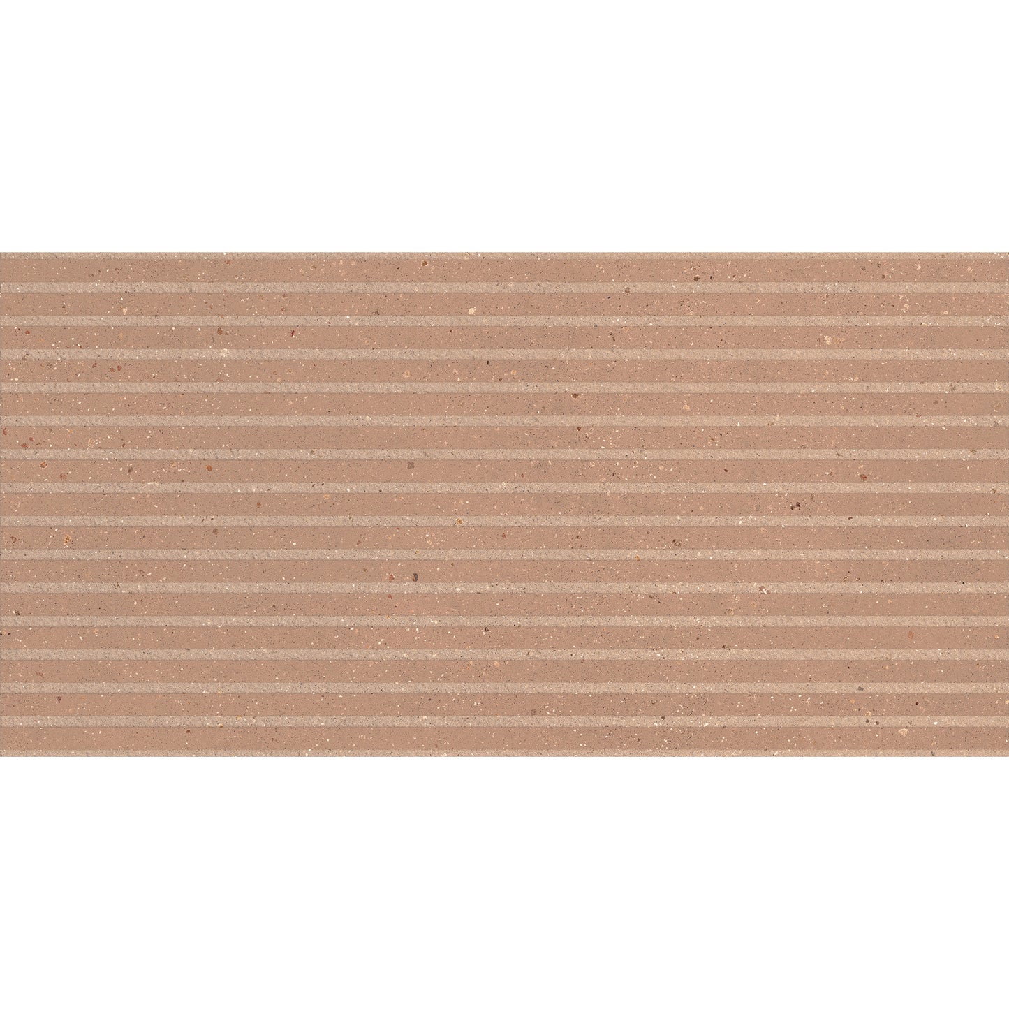24" x 48" Italian Geology Matte Fluted 3D Ribbed Stone Look Porcelain Wall Tile