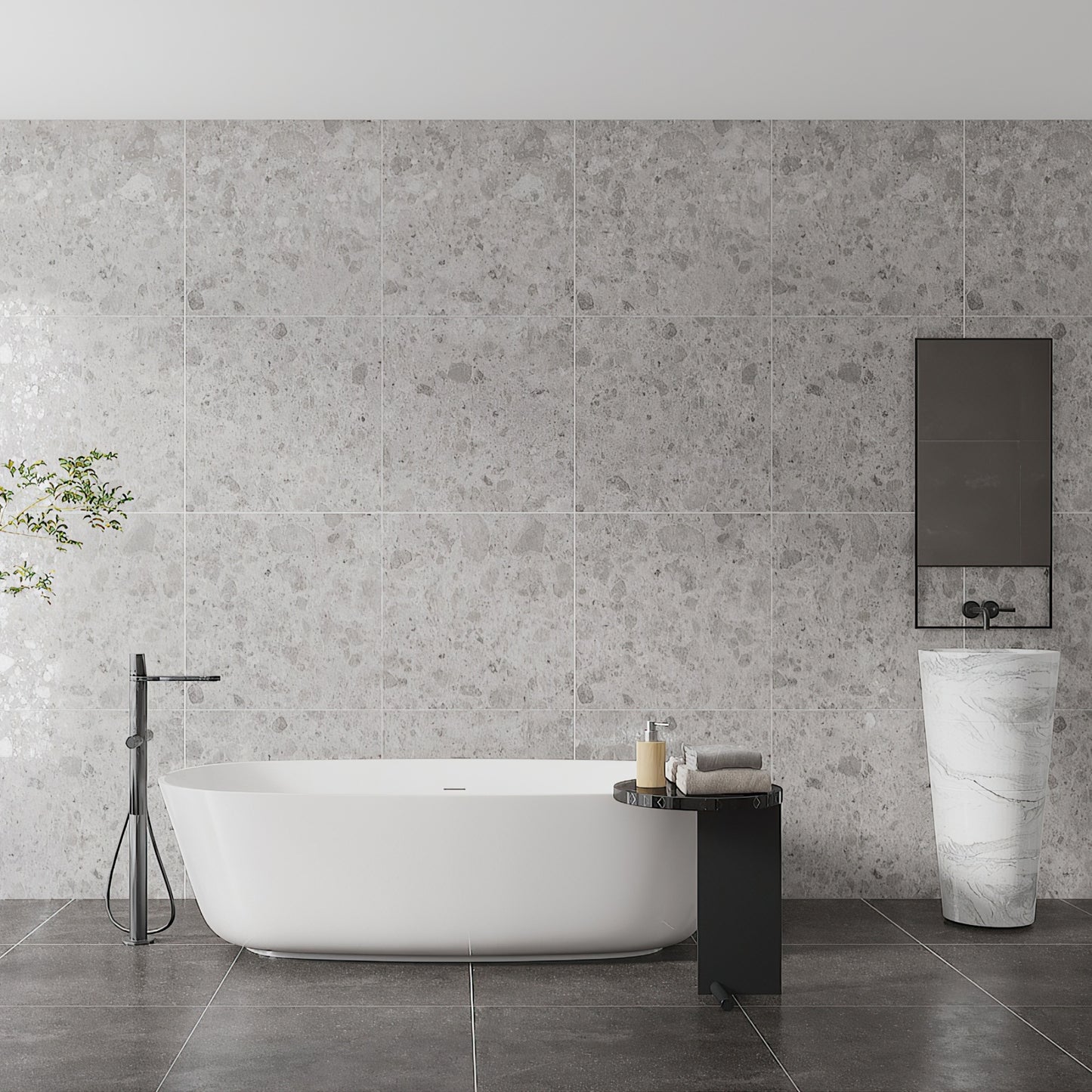 24” x 24” Ambience Italian Porcelain Floor and Wall Tile