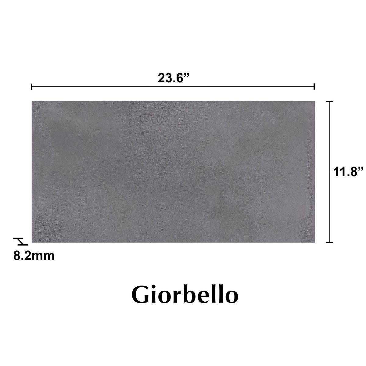 12” x 24” Italian Mélange Porcelain Floor and Wall Tile