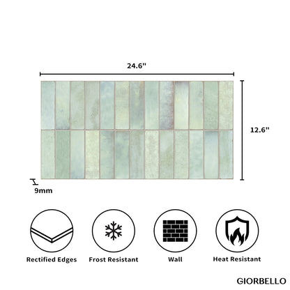 12” x 24” Spanish Artis Glazed Porcelain Wall Tile