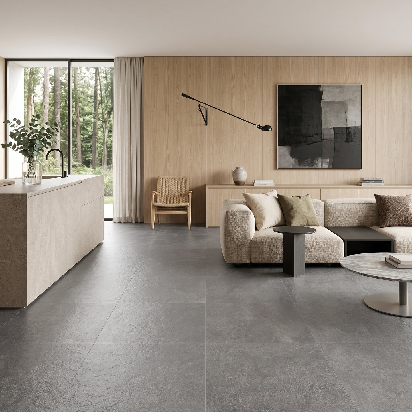 24" x 24" Italian Metalia Porcelain Floor and Wall Tile