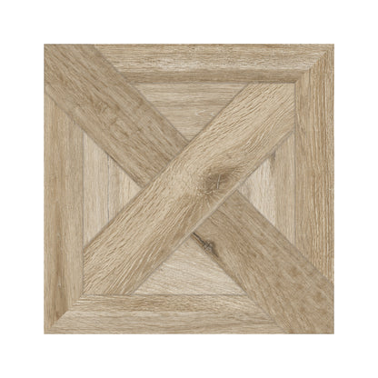 24” x 24” Spanish Arborix Matte Wood Look Porcelain Floor and Wall Tile
