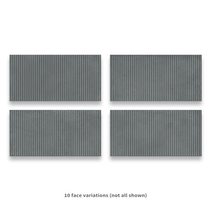 24" x 48" Spanish Iconic 3D Matte Concrete Look Porcelain Wall Tile