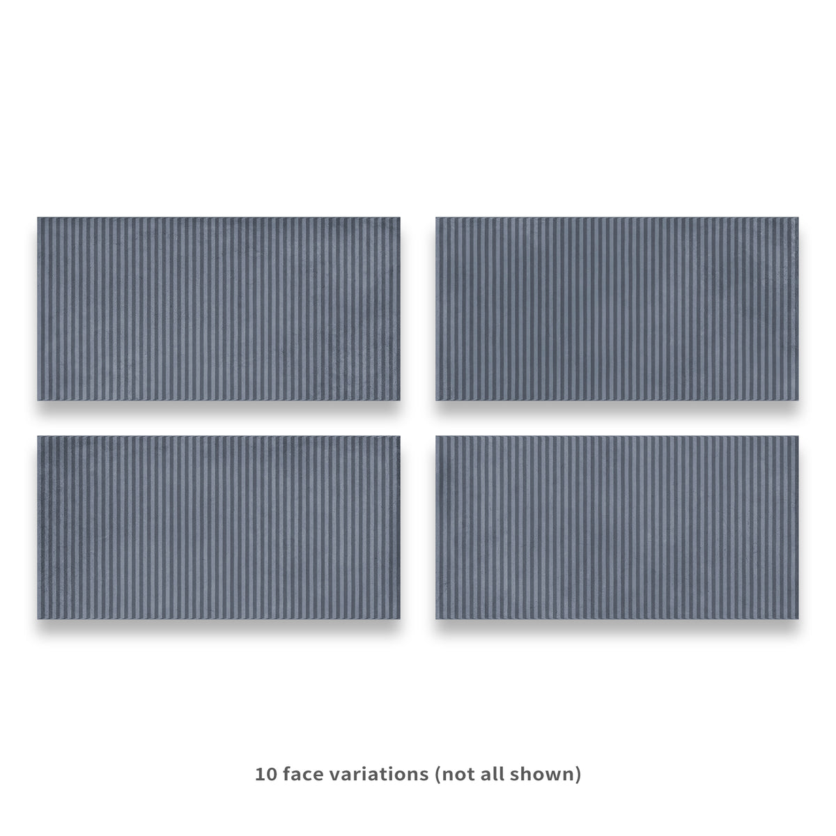 24" x 48" Spanish Iconic 3D Matte Concrete Look Porcelain Wall Tile