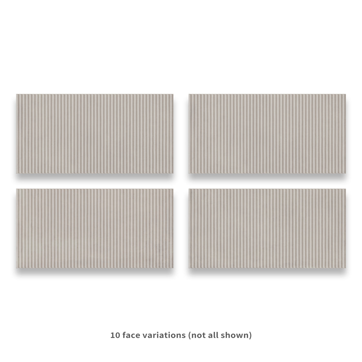24" x 48" Spanish Iconic 3D Matte Concrete Look Porcelain Wall Tile