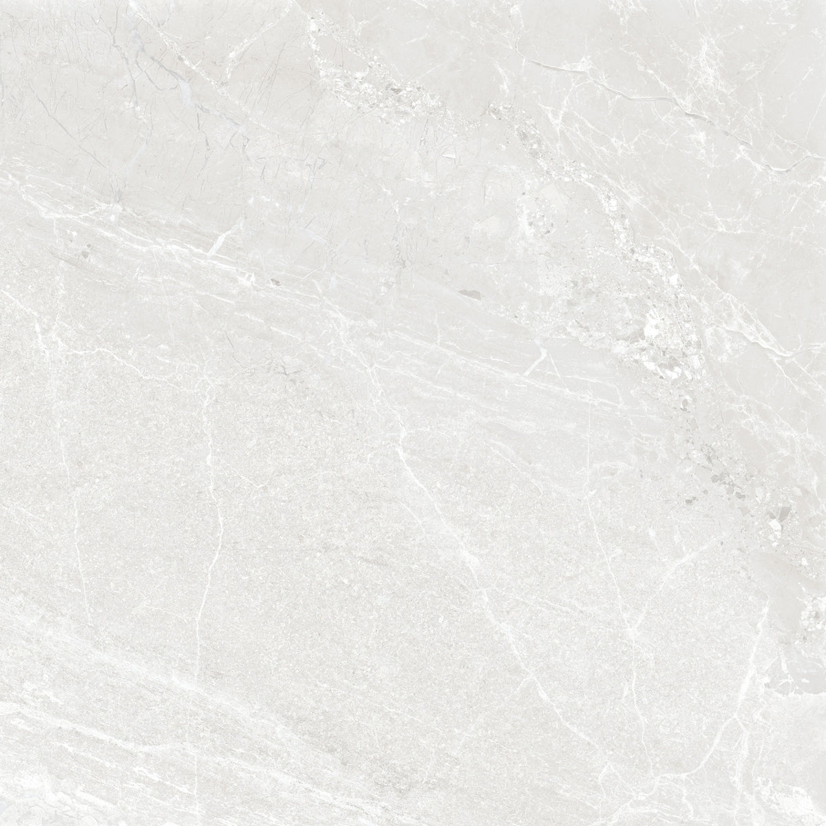 24” x 24” Spanish NoirBlanc Matte Porcelain Floor and Wall Tile