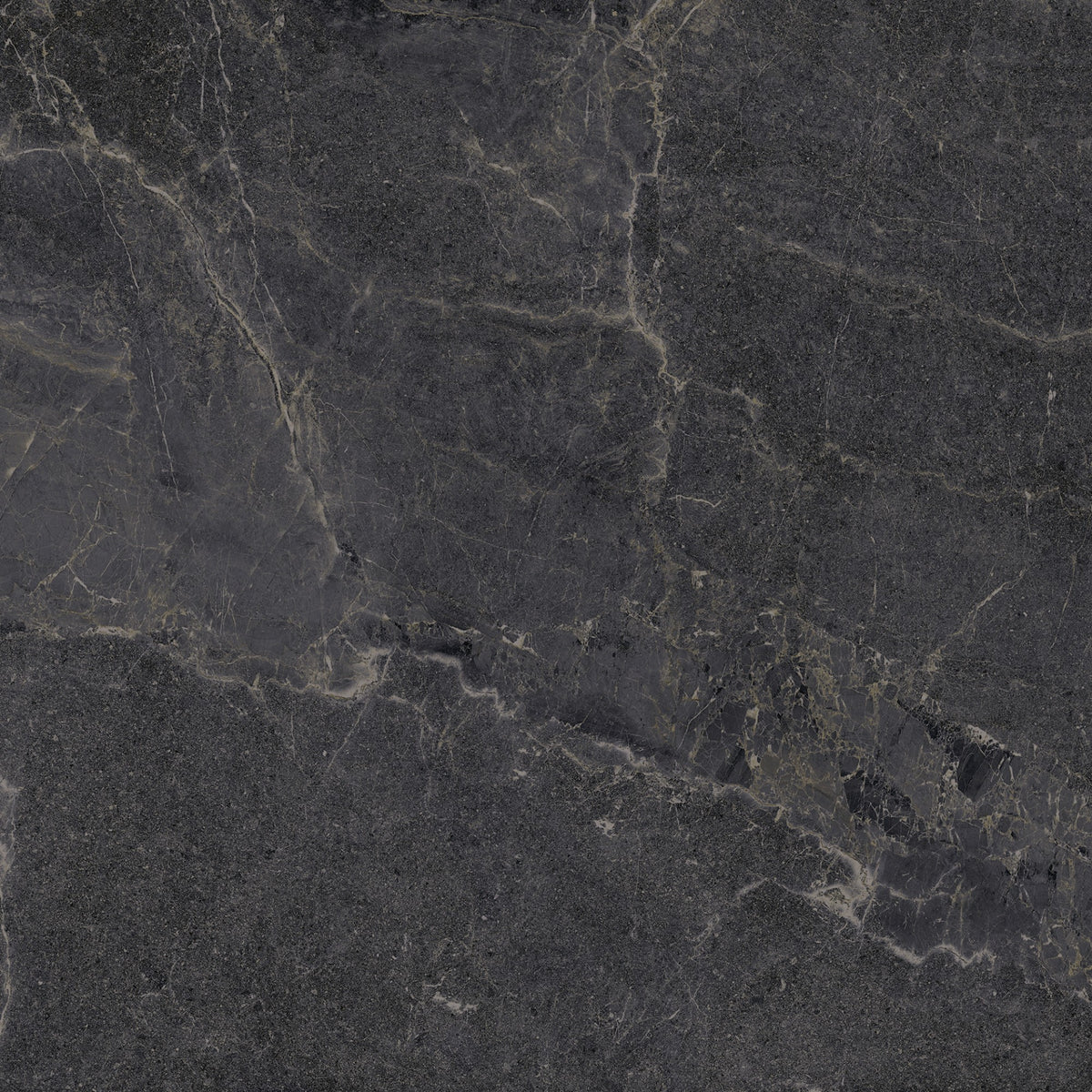 24” x 24” Spanish NoirBlanc Matte Porcelain Floor and Wall Tile