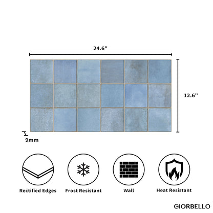 12” x 24” Spanish Amaris Glazed Porcelain Wall Tile