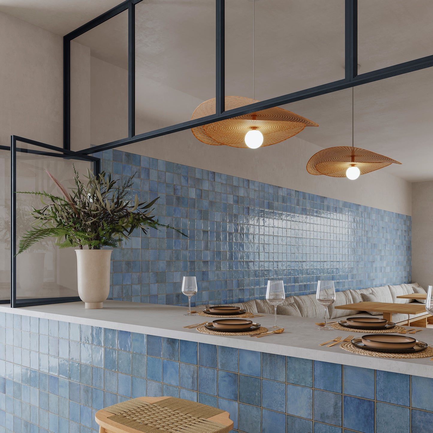 12” x 24” Spanish Amaris Glazed Porcelain Wall Tile