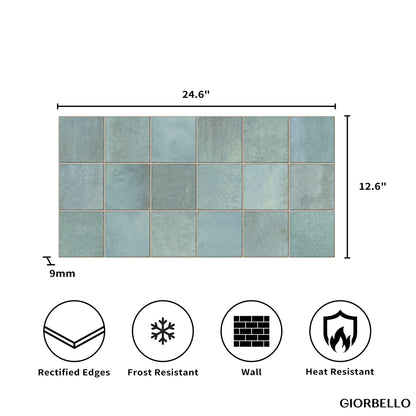 12” x 24” Spanish Amaris Glazed Porcelain Wall Tile