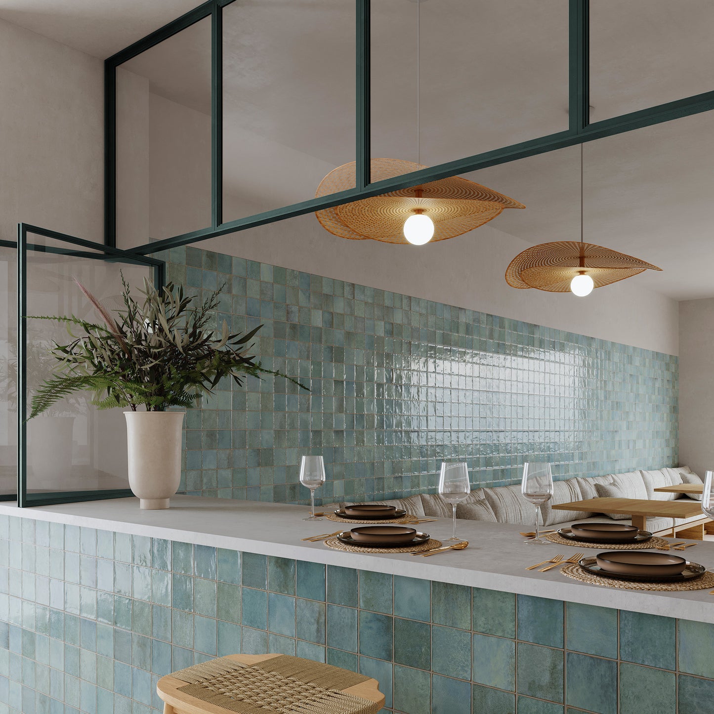 12” x 24” Spanish Amaris Glazed Porcelain Wall Tile