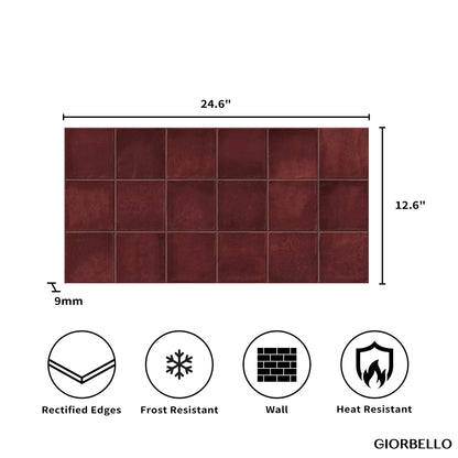 12” x 24” Spanish Amaris Glazed Porcelain Wall Tile
