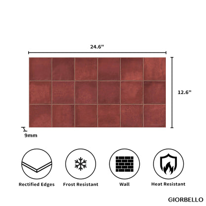 12” x 24” Spanish Amaris Glazed Porcelain Wall Tile