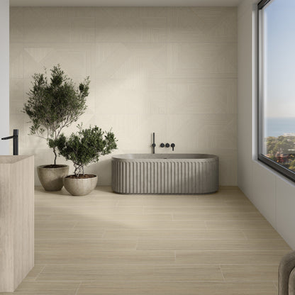 24" x 48" Spanish Nook Matte Porcelain Floor and Wall Tile