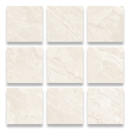 24” x 24” Spanish Callas Matte Stone Look Porcelain Floor and Wall Tile
