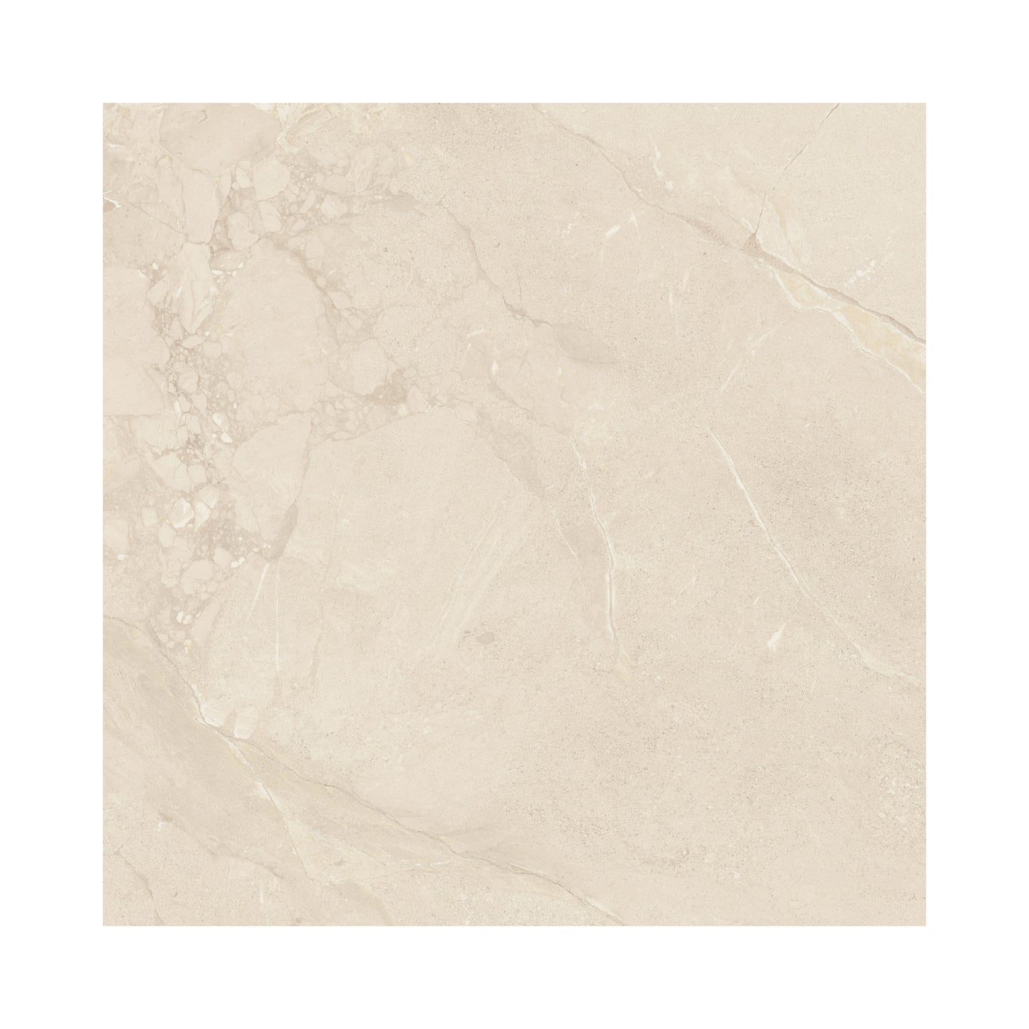 24” x 24” Spanish Callas Matte Stone Look Porcelain Floor and Wall Tile