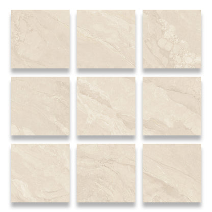 24” x 24” Spanish Callas Matte Stone Look Porcelain Floor and Wall Tile