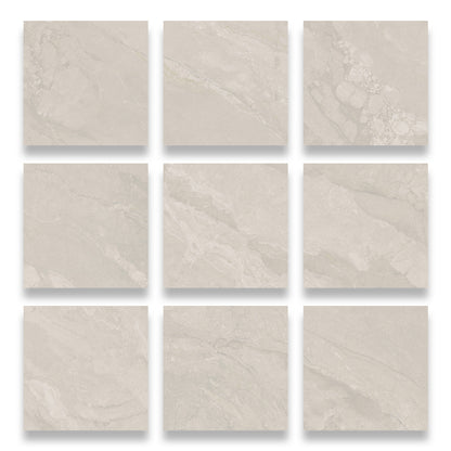 24” x 24” Spanish Callas Matte Stone Look Porcelain Floor and Wall Tile