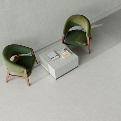 24” x 24” Spanish Koyoto Matte Stone Look Porcelain Floor and Wall Tile