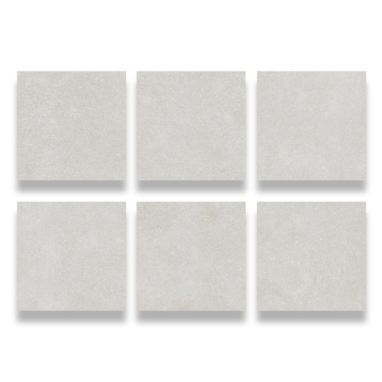 24” x 24” Spanish Ciottoli Matte Stone Look Porcelain Floor and Wall Tile