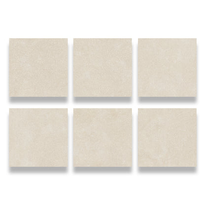 24” x 24” Spanish Ciottoli Matte Stone Look Porcelain Floor and Wall Tile