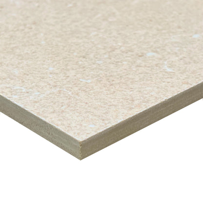 24” x 24” Spanish Ciottoli Matte Stone Look Porcelain Floor and Wall Tile