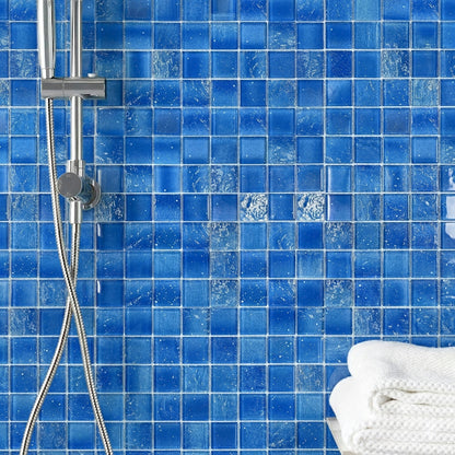 12” x 12” Starlight Glow-in-the-Dark Pool & Wall Glass Mosaic Tile