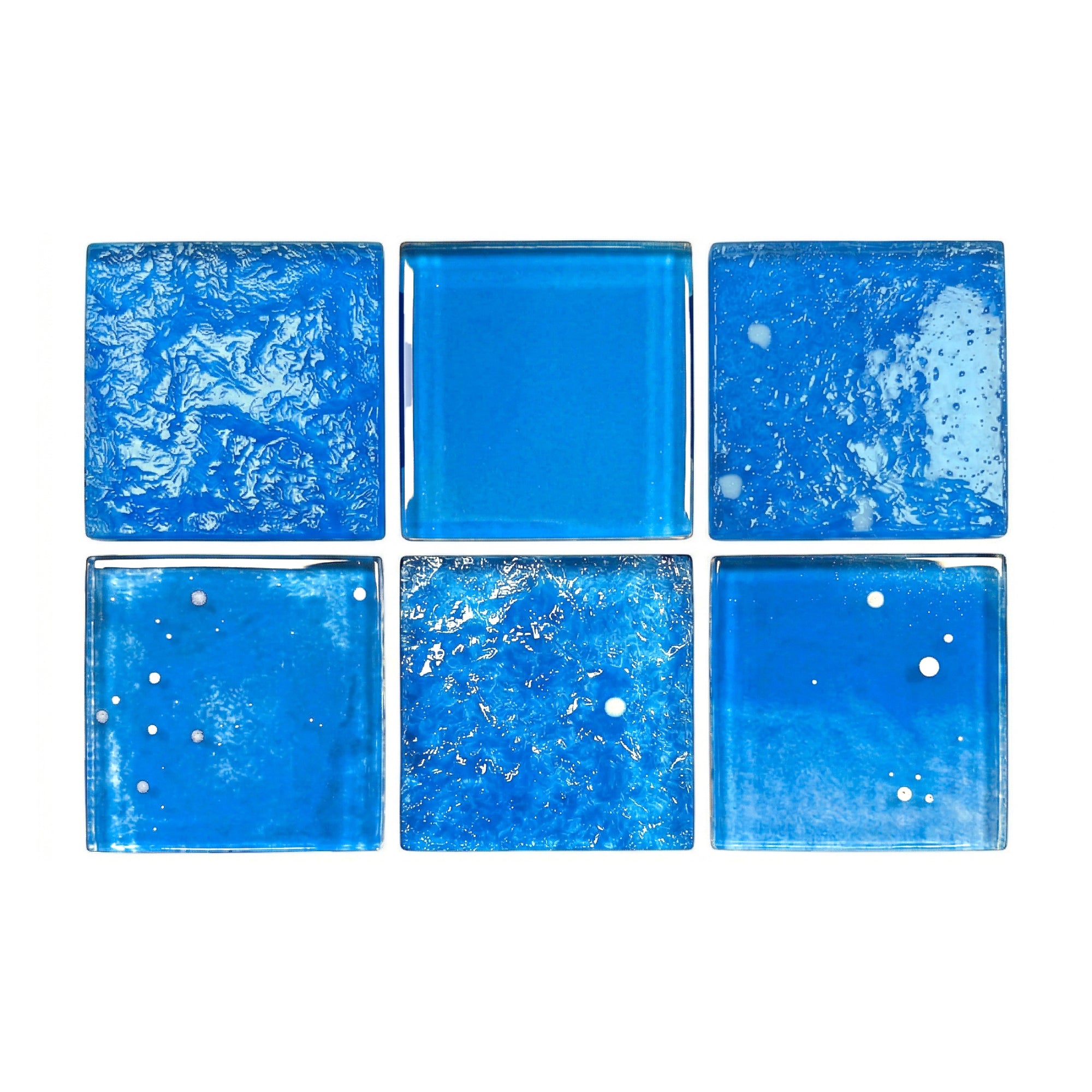 12” x 12” Starlight Glow-in-the-Dark Pool & Wall Glass Mosaic Tile