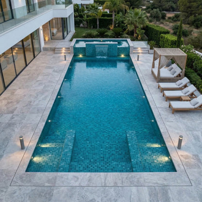 12” x 12” Starlight Glow-in-the-Dark Pool & Wall Glass Mosaic Tile