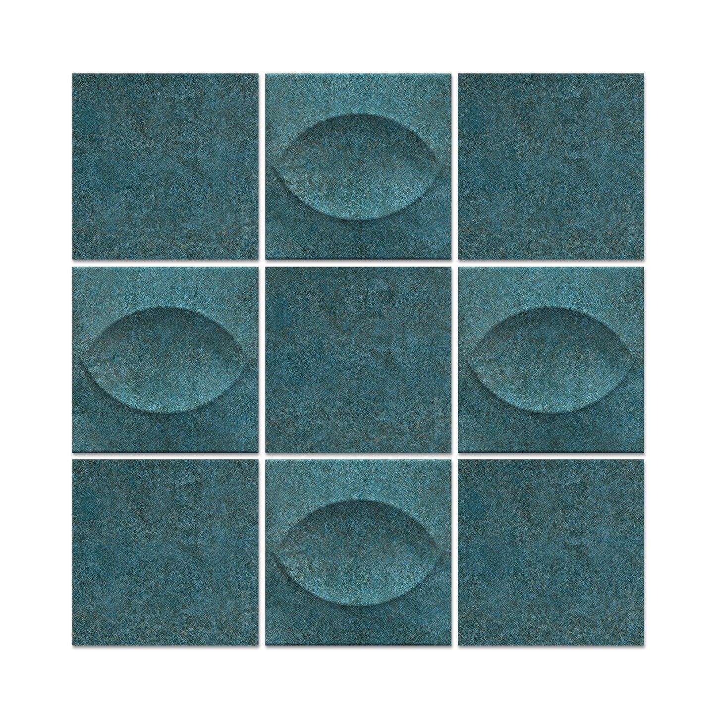6” x 6” Spanish Tiffany Ceramic  Wall Tile