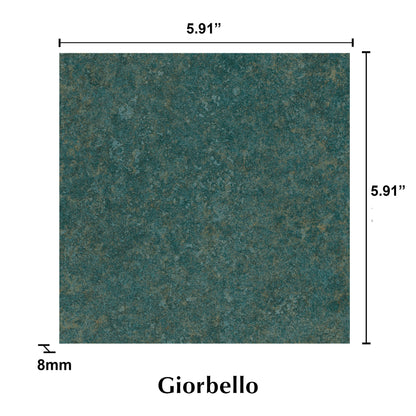 6” x 6” Spanish Tiffany Ceramic  Wall Tile