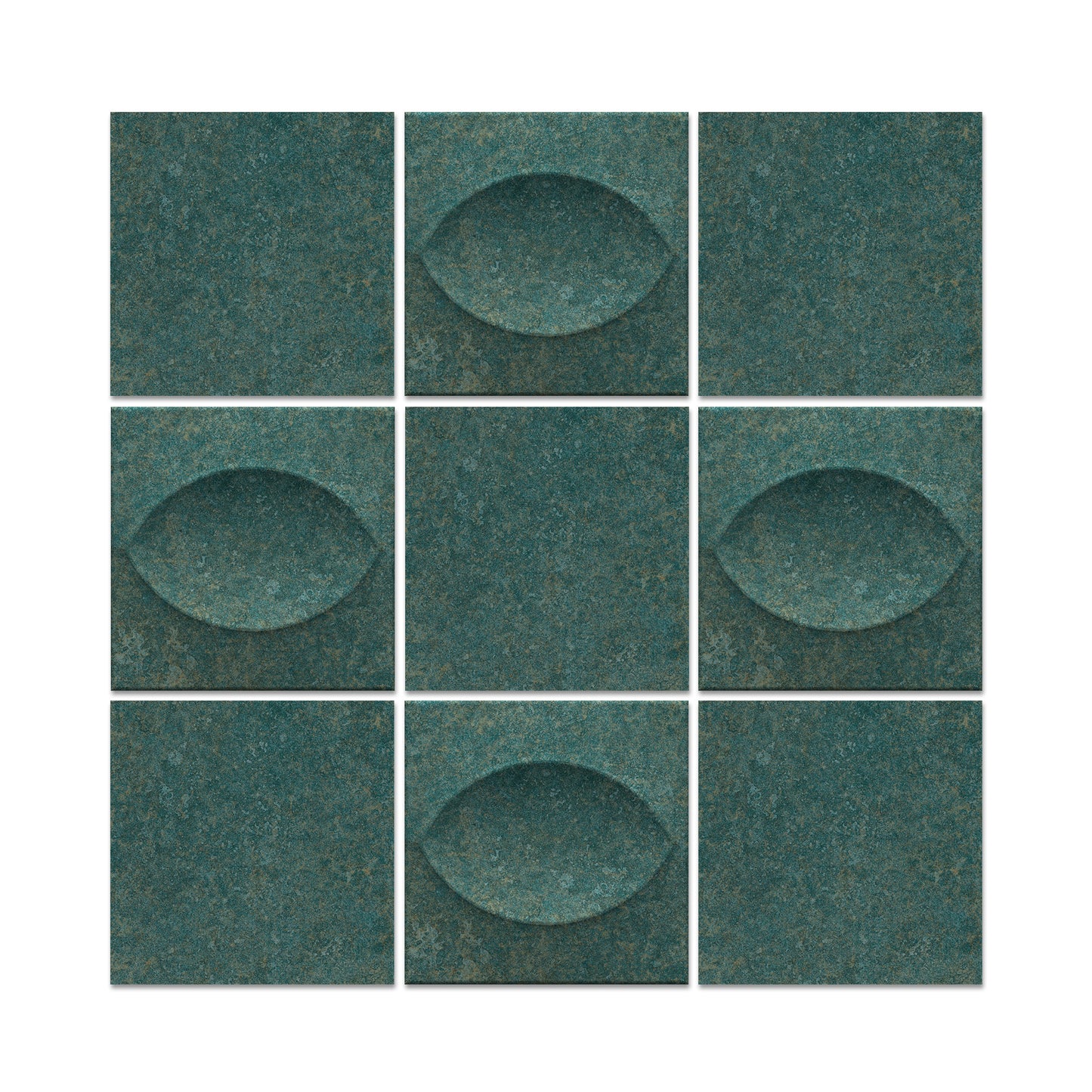 6” x 6” Spanish Tiffany Ceramic  Wall Tile