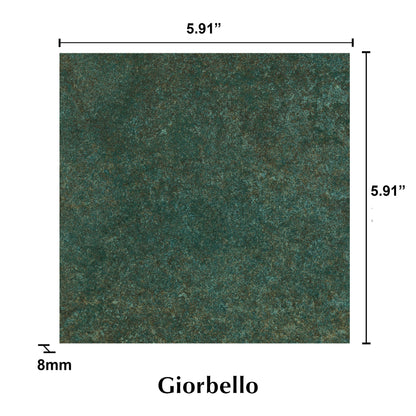 6” x 6” Spanish Tiffany Ceramic  Wall Tile